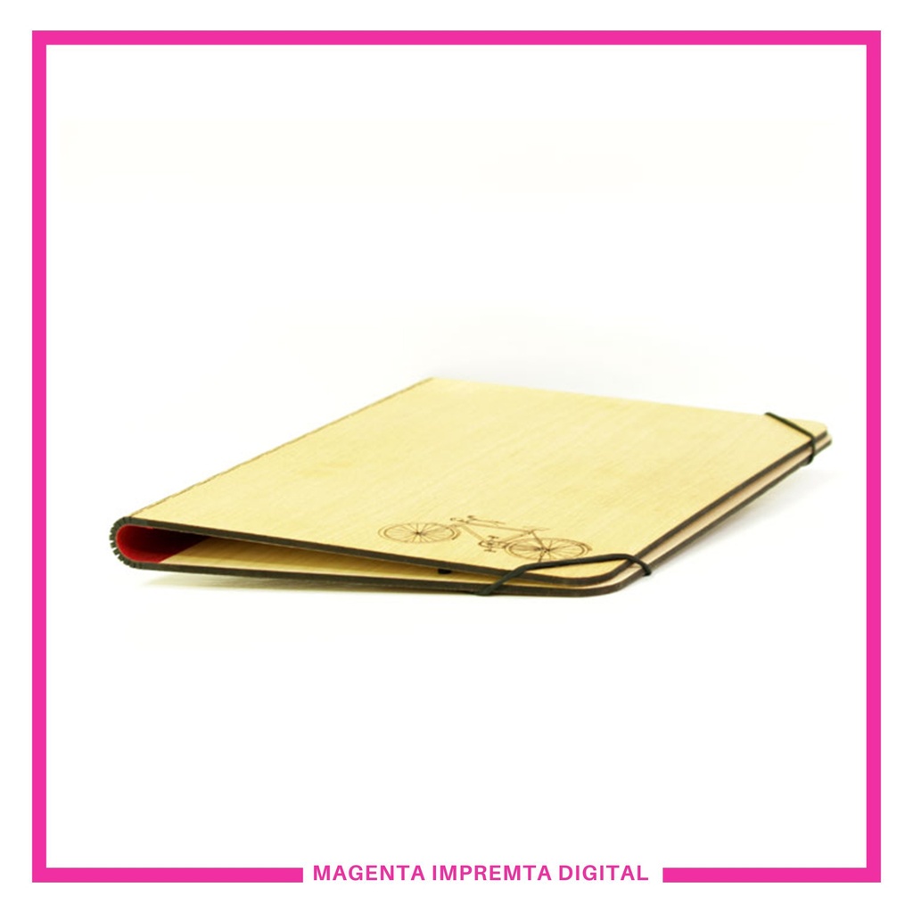 Carpeta de madera (personalizable)