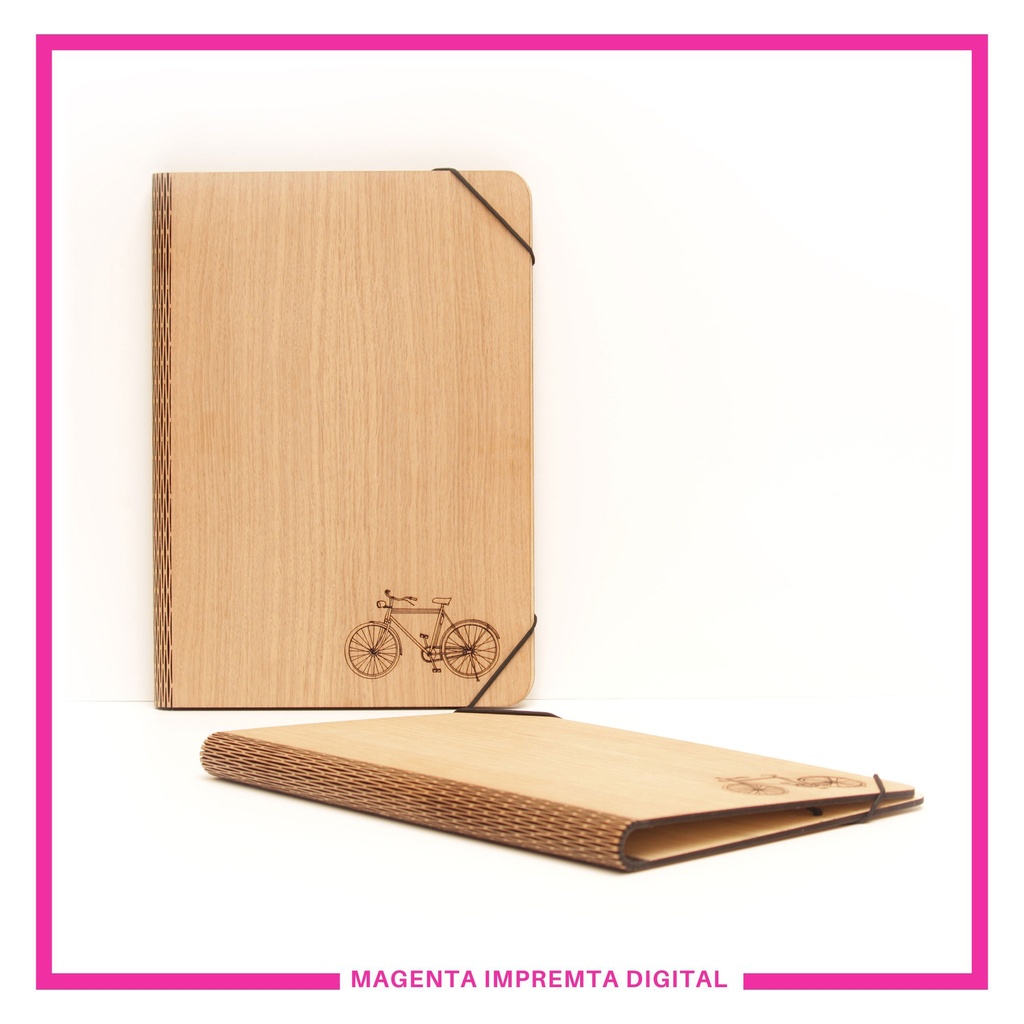 Carpeta de madera (personalizable)