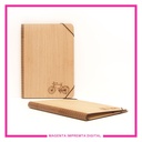 Carpeta de madera (personalizable)