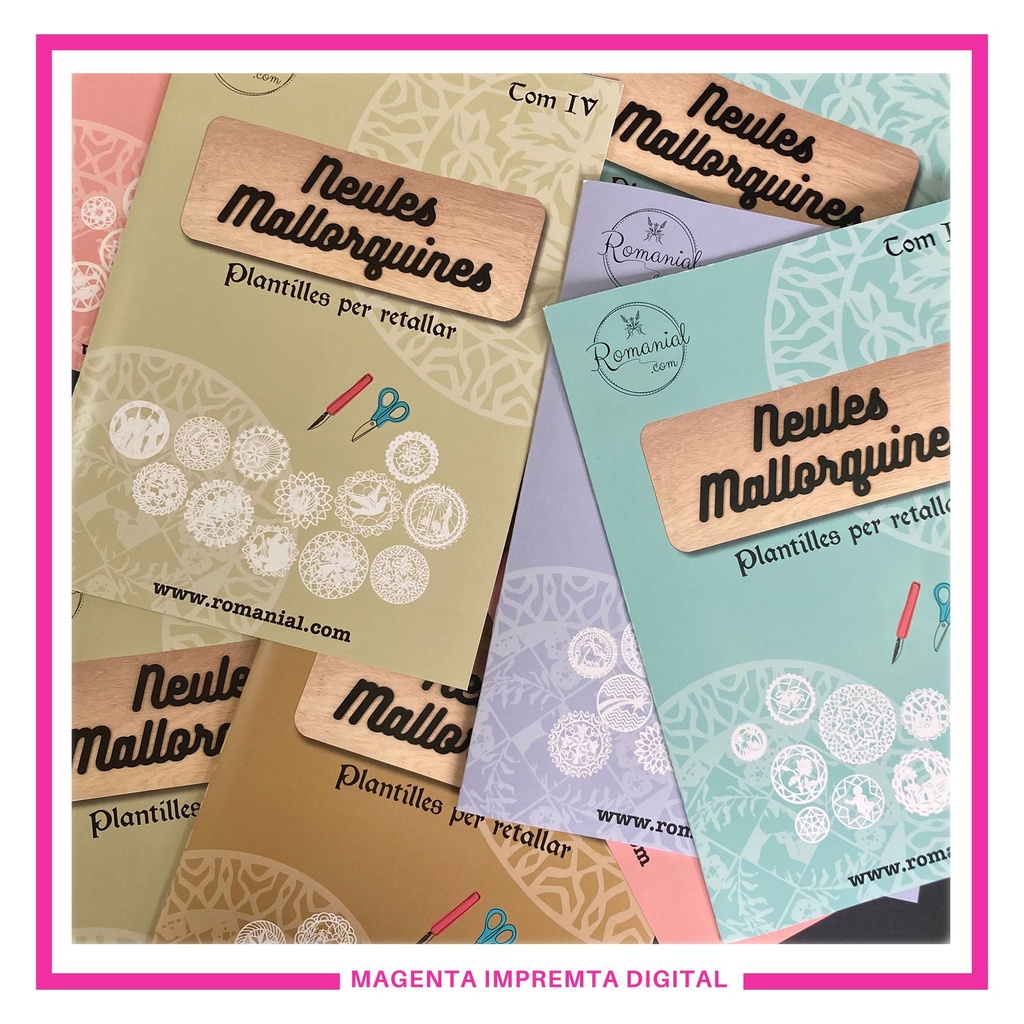 "Neules mallorquines" Plantilles per retallar