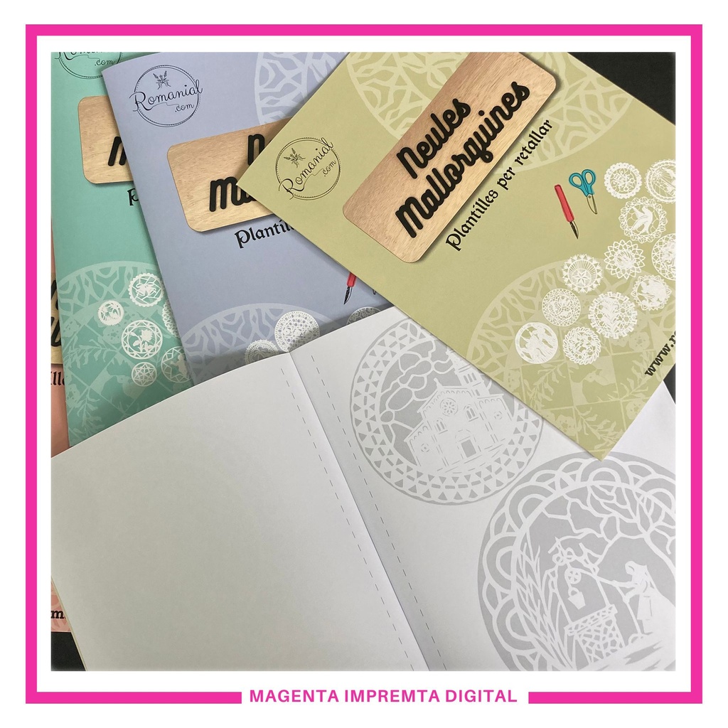 "Neules mallorquines" Plantilles per retallar