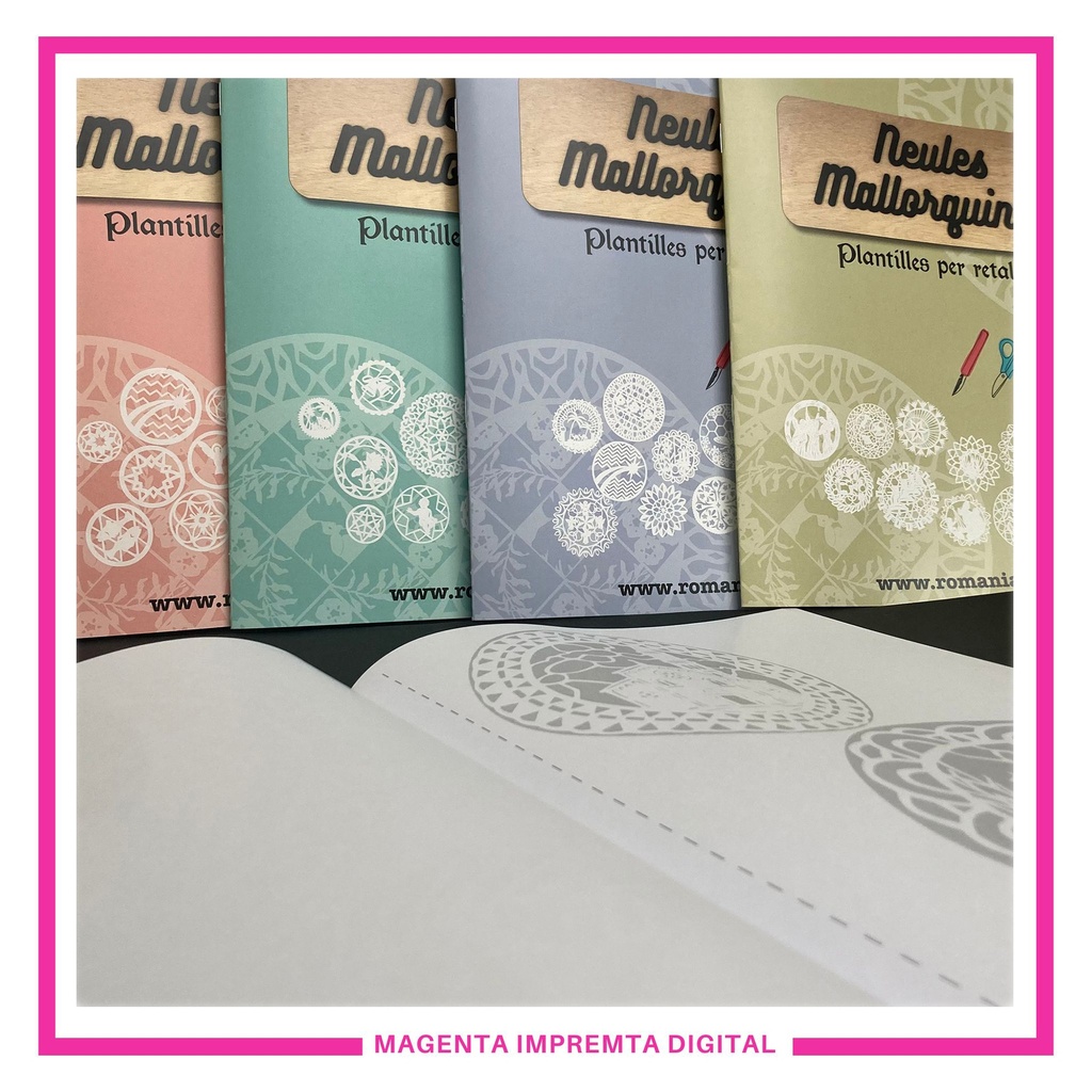 "Neules mallorquines" Plantilles per retallar