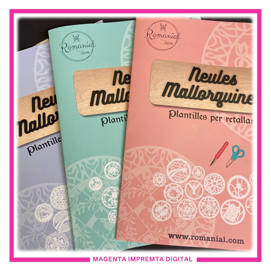 "Neules mallorquines" Plantilles per retallar