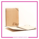 Carpeta de madera (personalizable)