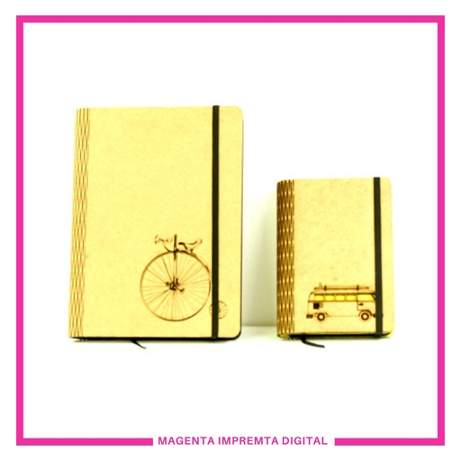 Libreta tapa madera (A5)