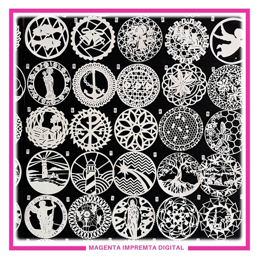 Pack 12 "Neules" de papel 15 cm