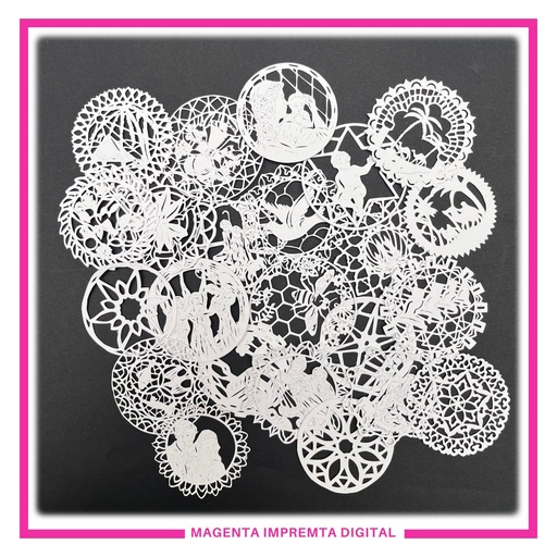 Pack 20 "Neules" de papel 5,5 cm
