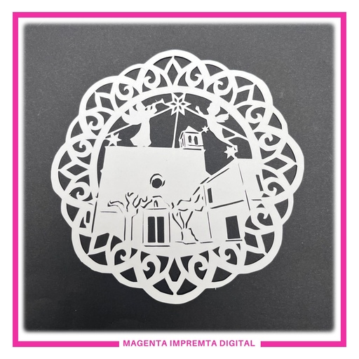 "Neula" de papel (15cm)