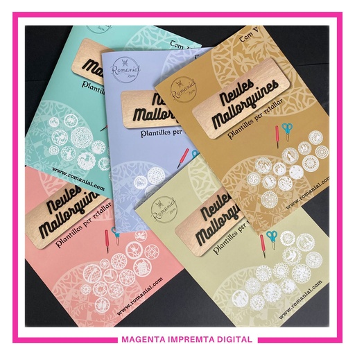 "Neules mallorquines" Plantilles per retallar